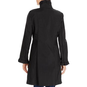 商品Jane Post | Womens Ruffled Trim Long Raincoat,商家Premium Outlets,价格¥1435图片