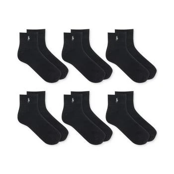 Ralph Lauren | Men's 6-Pk. Performance Sport Quarter Socks,商家Macy's,价格¥220