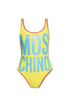 商品Moschino | Moschino Logo Printed One Piece Swimsuit,商家Cettire,价格¥964图片
