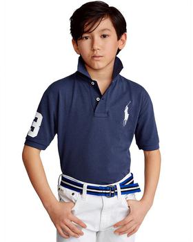商品Boys' Big Pony Polo Shirt - Little Kid, Big Kid,商家Bloomingdale's,价格¥404图片