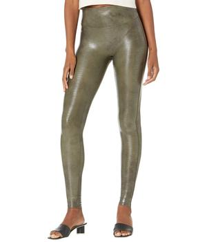 SPANX | Faux Leather Croc Shine Leggings商品图片,独家减免邮费