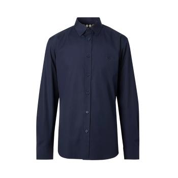 Burberry | Burberry 博柏利 男士深蓝色长袖衬衫 8032306商品图片,满$150享9.5折, 满折