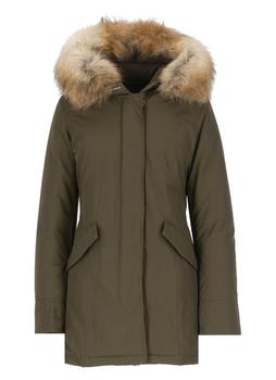 推荐Woolrich Fur-Trimmed Hooded Parka商品