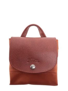 推荐Longchamp Le Pliage Logo Embossed Zipped Backpack商品