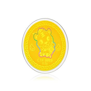 商品Year of Tiger Coin in 24K Gold,商家Macy's,价格¥387图片