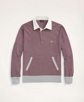 Merino Stripe Polo Sweater product img