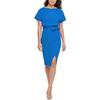 推荐Kensie Womens Roundneck Knee-Length Cocktail and Party Dress商品