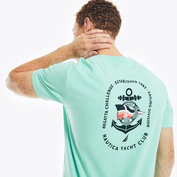 product Nautica Mens Sustainably Crafted Yacht Club Graphic T-Shirt image