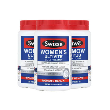 Swisse | 澳洲斯维斯Swisse女士复合维生素片120片*3商品图片,包邮包税