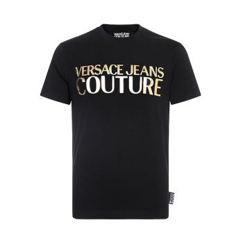范思哲t恤新款, Versace | VERSACE JEANS 男士黑色T恤 B3GUA7TR-36610-Y6A商品图片 满$100享9.5折, 满折