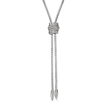 商品Judith Ripka | Eternity Adjustable Lariat Diamond Necklace,商家Lord & Taylor,价格¥7871图片