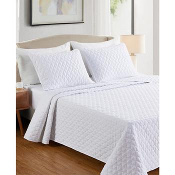 商品Videri Home | Diamond Stitched 3 Piece Quilt Set,商家Macy's,价格¥1030图片