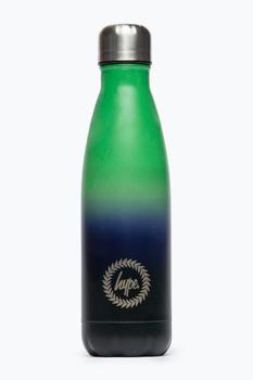 劳力士绿水鬼新款, HYPE ACCESSORIES | HYPE UNISEX GREEN LIME FADE CREST WATER BOTTLE商品图片 