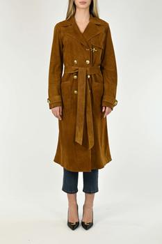 商品FAY | Fay Double-breasted Trench Coat With Gancio,商家Italist,价格¥14266图片