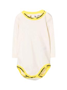 商品Off-White | Off-White White Bodysuit Baby Boy,商家Italist,价格¥1124图片