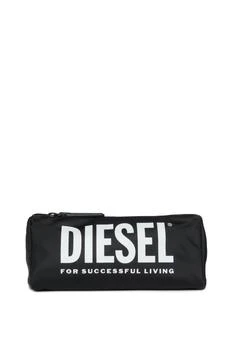 Diesel Kids Logo Printed Zipped Pencil Case