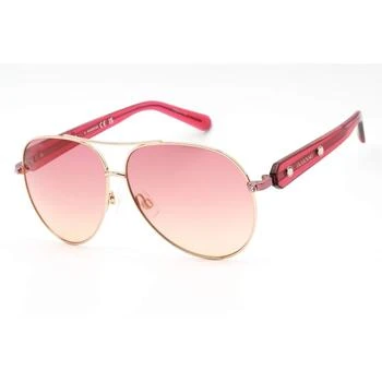 推荐Swarovski Women's Sunglasses - Gradient Bordeaux Lens Aviator Frame | SK0392 28T商品