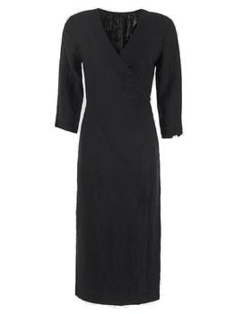 Uma Wang | Uma Wang V-Neck Midi Dress商品图片,5.9折