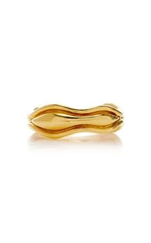Fernando Jorge | Fernando Jorge - Fluid Large 18K Yellow Gold Ring - Gold - US 6.75 - Moda Operandi - Gifts For Her,商家Fashion US,价格¥26747