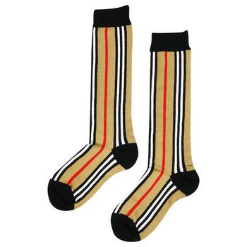 商品Icon Stripe Socks Beige图片