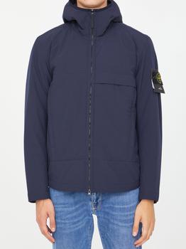 stone island jacket, Stone Island | Blue neoprene jacket商品图片 9.1折