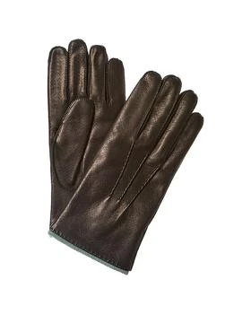 Portolano | Portolano Perforated Leather Gloves,商家Premium Outlets,价格¥259