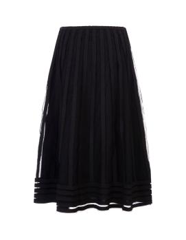 推荐RED VALENTINO 黑色女士半裙 1R0RA02I-6ML-0NO商品