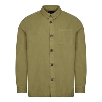 推荐Barbour Washed Overshirt - Olive商品