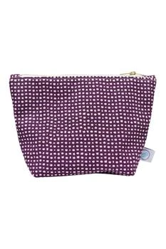 Dance Happy Designs | Women's Lola Cosmetic Bag In Italian Plum,商家Premium Outlets,价格¥271