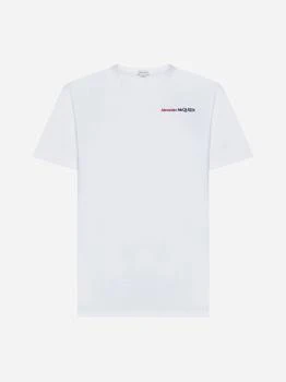 Alexander McQueen | Logo cotton t-shirt 独��家减免邮费