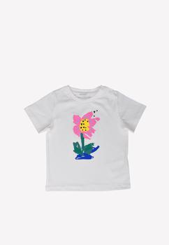 Stella McCartney | Baby Painterly Flower Cotton T-shirt商品图片,5.1折