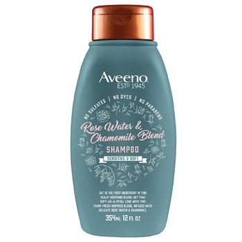 Aveeno | Rose Water And Chamomile Blend Shampoo商品图片,满$40享8折, 满折