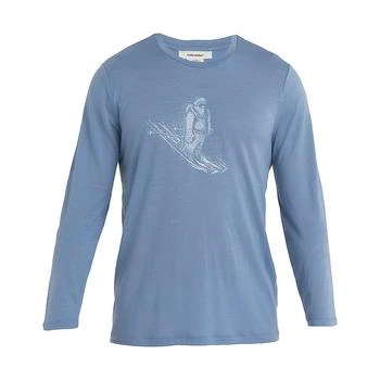 推荐Icebreaker Men's Tech Lite II LS Tee - Skiing Yeti商品