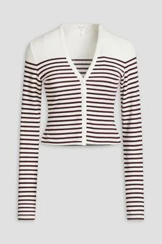 Rag & Bone | Striped knitted cardigan,商家THE OUTNET US,价格¥306