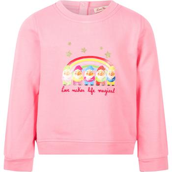推荐Love makes life magical sweatshirt in pink商品