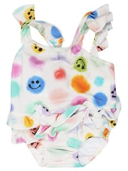 MOLO | Molo Kids Nalani Dot Printed Ruffled Swimsuit,商家Cettire,价格¥296
