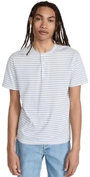 推荐Vince Nep Stripe Henley Tee商品