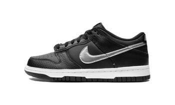 nike女鞋经典款, NIKE | 男款 耐克 Dunk Low 板鞋 黑银 马刺队 NBA75周年纪念商品图片 
