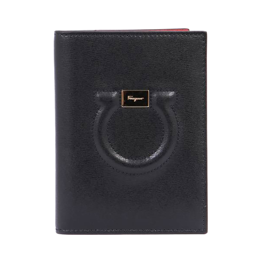 牛皮菲拉格慕皮带, Salvatore Ferragamo | SALVATORE FERRAGAMO 中性黑色系徽标牛皮护照钱包 22-D498-700469商品图片 独家减免邮费