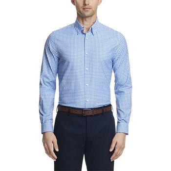 Tommy Hilfiger | Men's No-Tuck Slim Fit Stretch Dress Shirt商品图片,4.4折