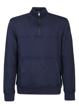 Michael Kors | Michael Kors Garment-Dyed Half Zipped Sweatshirt商品图片,6.7折