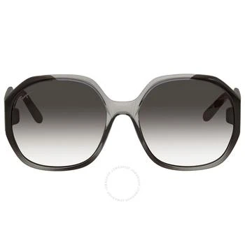 Salvatore Ferragamo | Grey Gradient Butterfly Sunglasses SF943S 007 60 1折, 独家减免邮费