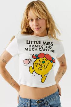 推荐Little Miss Too Much Caffeine Baby Tee商品