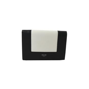 推荐Celine Frame Wallet White Black商品