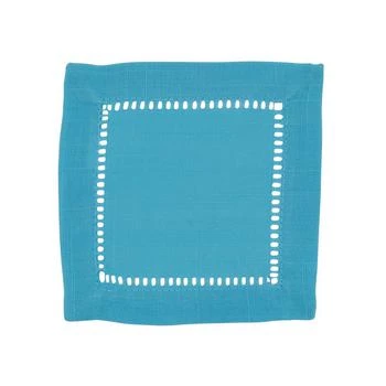 Saro Lifestyle | Hemstitched Border Cocktail Napkin Set of 12,商家Macy's,价格¥420