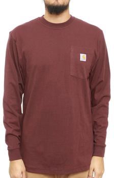 美国卡哈特, Carhartt | (K126) L/S Workwear Pocket Shirt - Port商品图片 