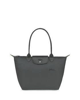 Longchamp | Le Pliage Green Medium Recycled Shoulder Tote 
