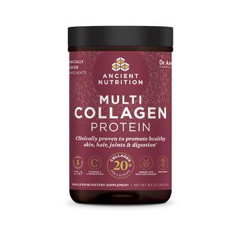 商品Ancient Nutrition | Multi Collagen Protein | Powder Pure (24 Servings),商家Ancient Nutrition,价格¥171图片