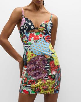 ワンピースその他 Moschino Mini dresses Moschino Printed Spring 2010 Mini Dress Moschino | TLC