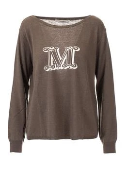 Max Mara | Max Mara Logo Intarsia Crewneck Jumper 